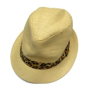 Straw Paper Fedora Hat Sun Summer